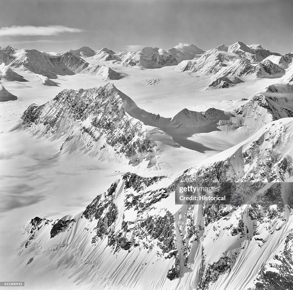 Upper Columbia Glacier, Chugach Mountains