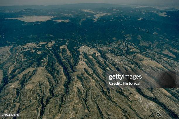 Aerial View of Los Alamos National Laboratory