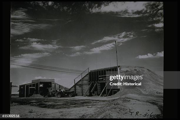 Firing and Instrumentation Bunkers at Trinity Site