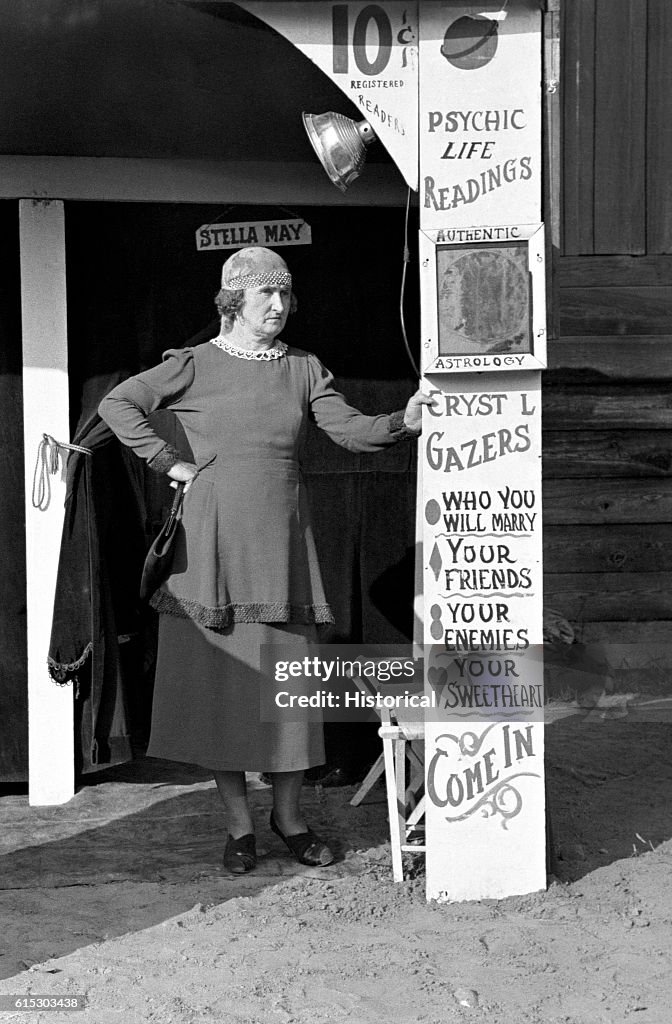 Fortune Teller at Fair