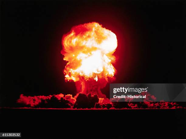 Fizeau was a 11 kiloton tower shot fired September 14, 1957 at the Nevada Test Site.