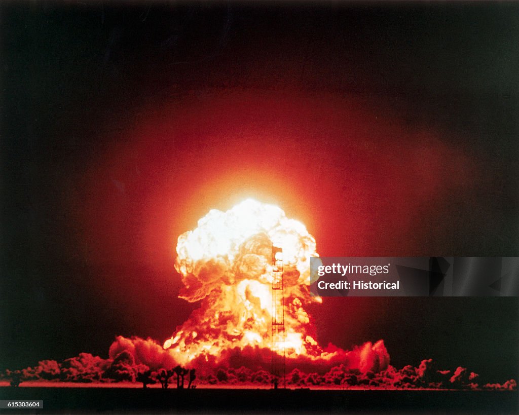 Detonation of Nuclear Device "Badger" During Operation Upshot-Knothole