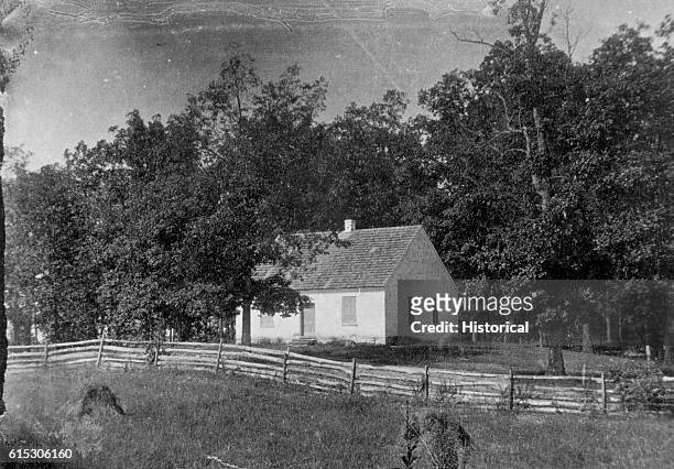 Dunker Church was the location of some of the bloodiest fighting during the Battle of Antietam in September 1862. | Location: Near Sharpsburg,...