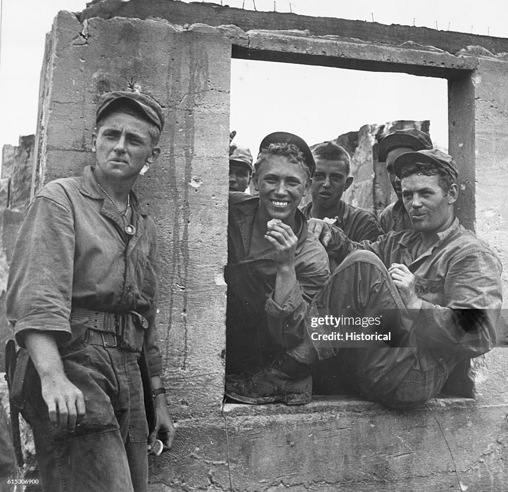 Marines Resting