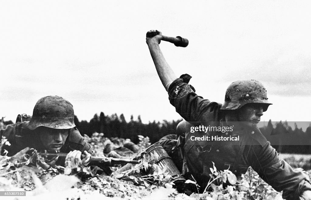 German Front Line Troops