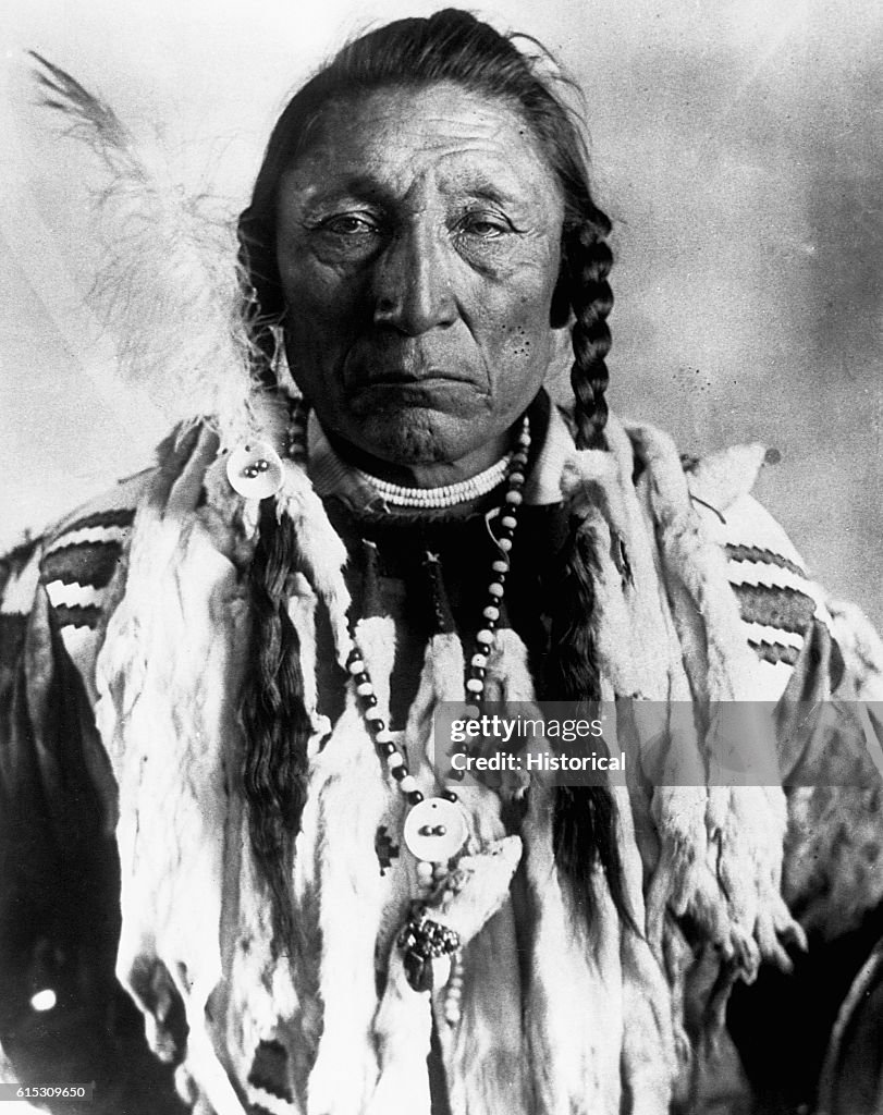 Siksika Chief Curley Bear