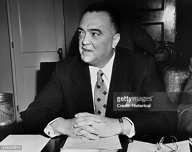 John Edgar Hoover, director of the FBI.