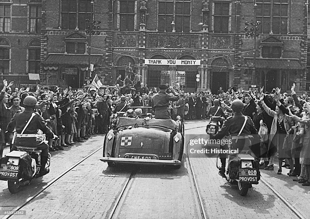 Welcome For Montgomery in Amsterdam