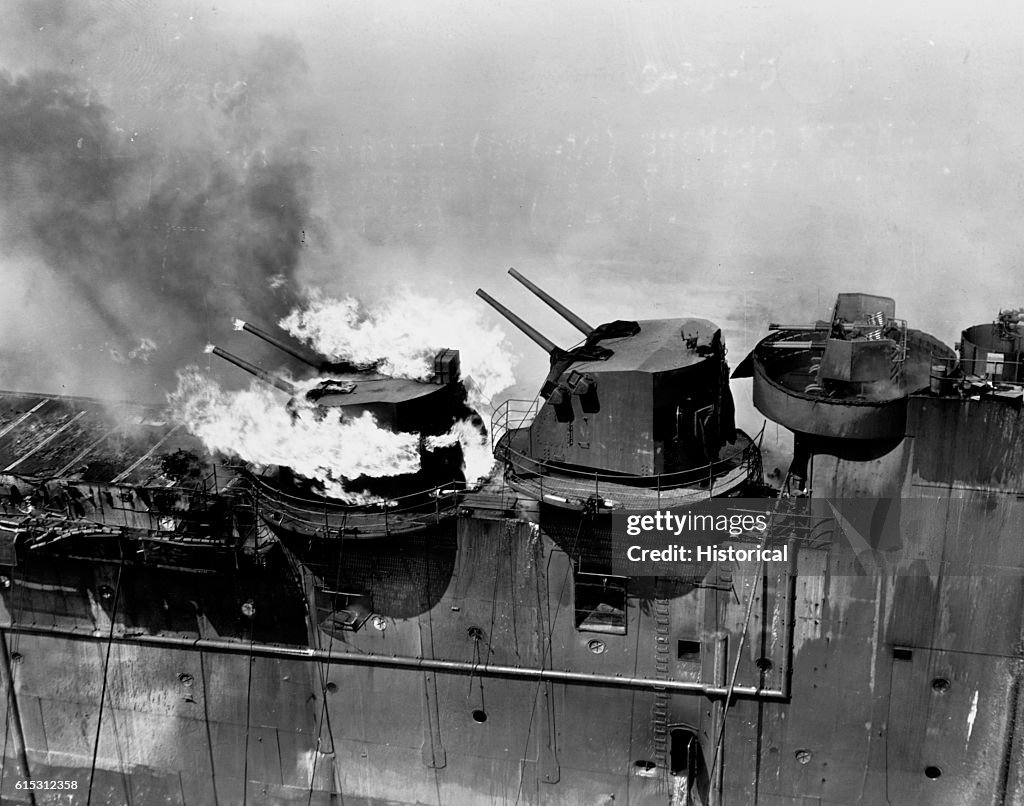 Fire Aboard USS Franklin