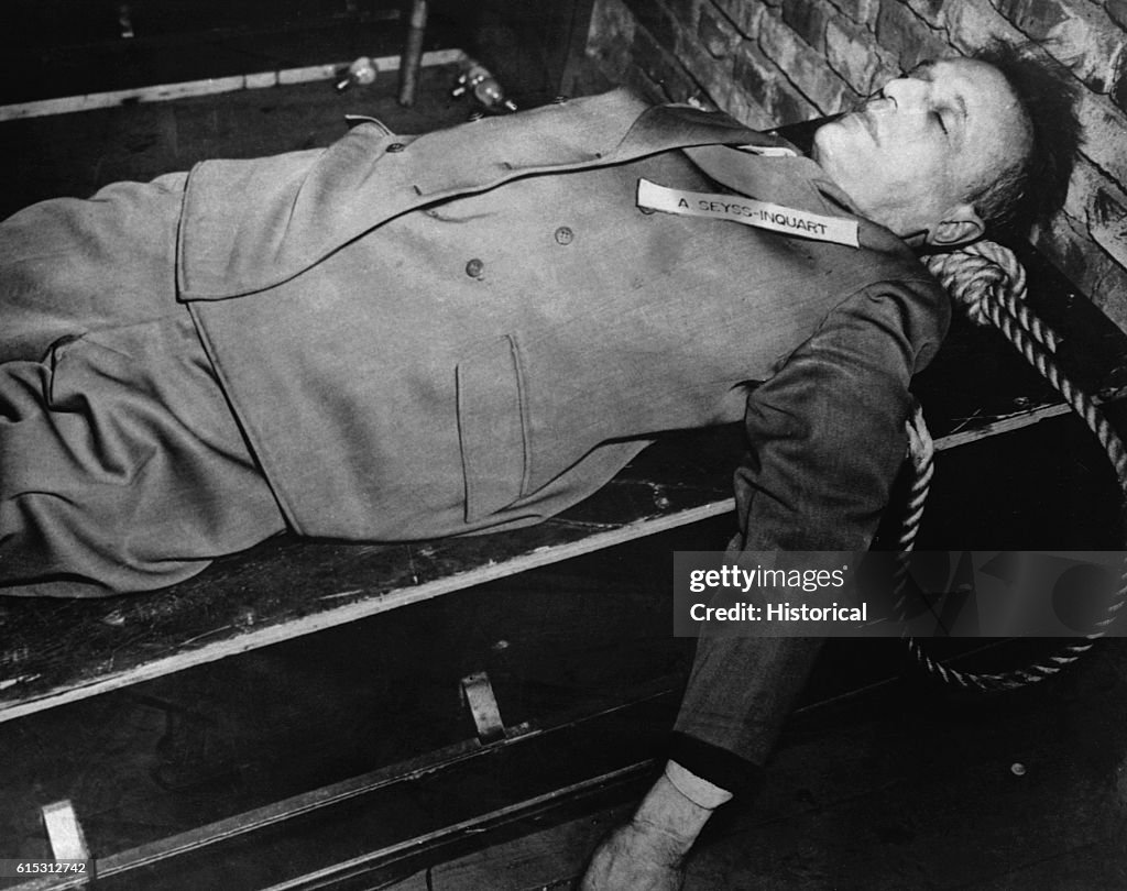 Arthur Seyss-Inquart Following his Execution