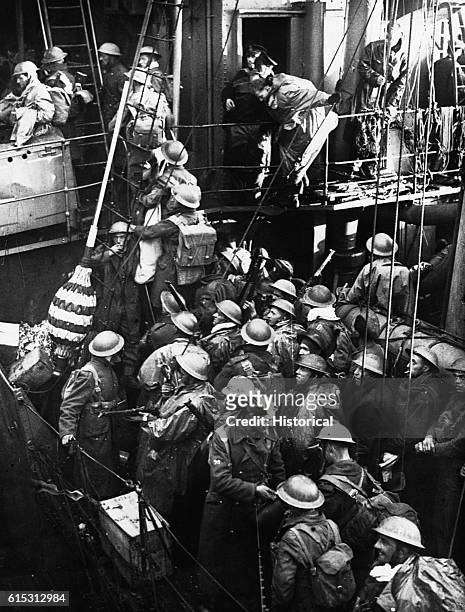 The BEF is evacuated from Dunkirk. June 1940.