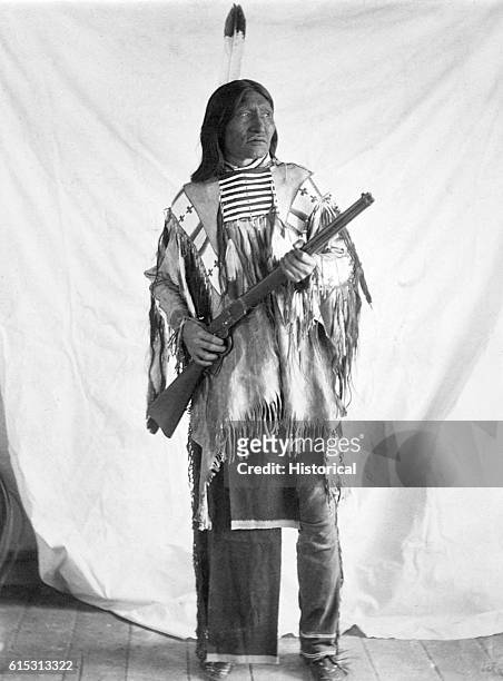 Mato-na-nahtaka-SiouanFamily, Ogallala tribe, Sub-Chief in Ogallala tribe. Inventor of Ghost Dance in "Wounded Knee".