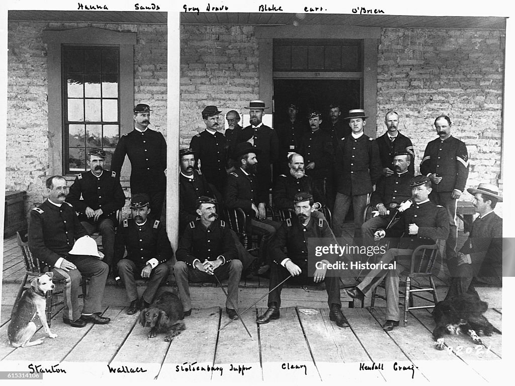 Officers of the Sixth Cavalry