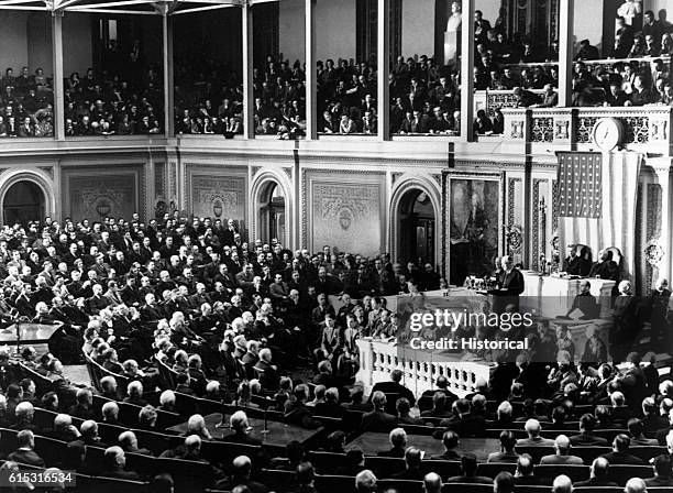 Fdr Address 425 Fdr Speech Stock Photos, High-Res Pictures, and Images - Getty Images