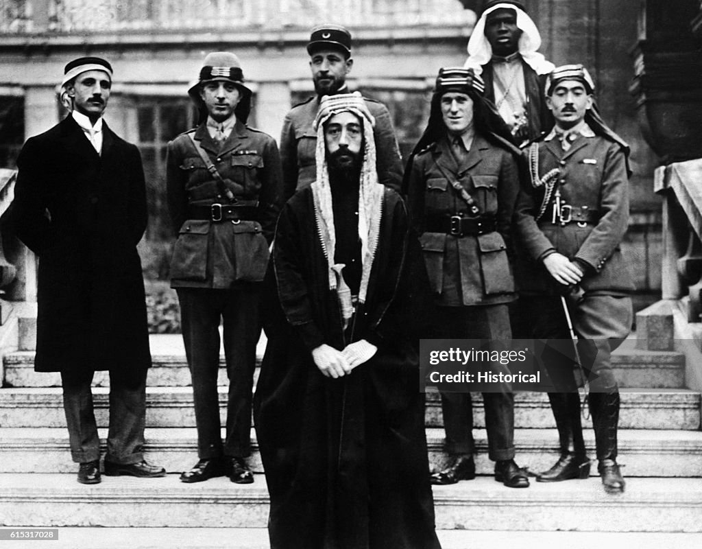 Prince Faisal and Lawrence of Arabia