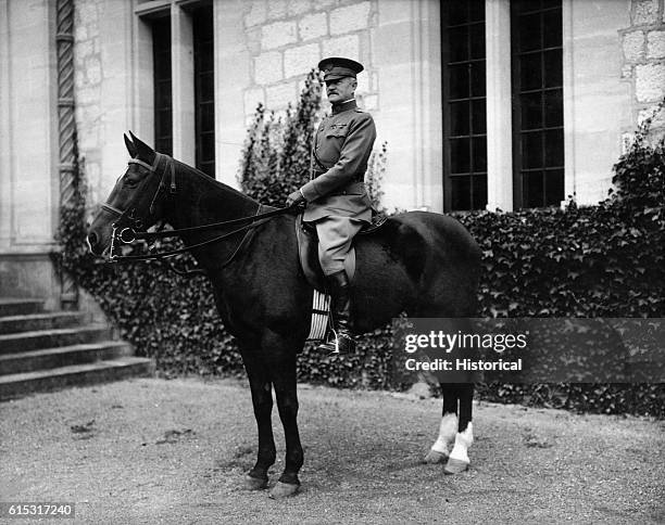 Wwi General John J Pershing Photos and Premium High Res Pictures ...