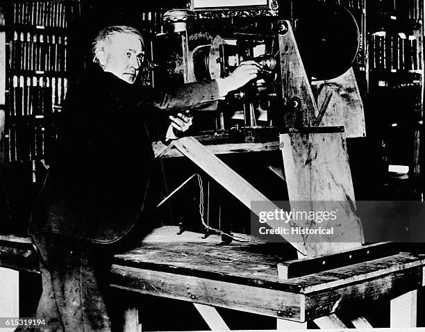 Edison Adding Machine 12 Thomas Edison Inventors Workshop Stock Photos, High-Res Pictures ...