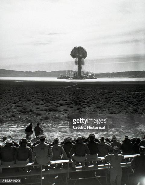 Observers at Nuclear Test