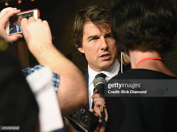 Tom Cruise attends "Jack Reacher: Never Go Back" Variety - The Children's Charity Of Eastern Tennessee Benefit Screeningon October 17, 2016 in...