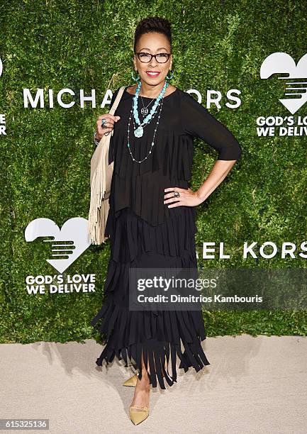 Tamara Tunie attends the God's Love We Deliver Golden Heart Awards on October 17, 2016 in New York City.