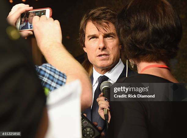 Tom Cruise attends "Jack Reacher: Never Go Back" Variety - The Children's Charity Of Eastern Tennessee Benefit Screeningon October 17, 2016 in...