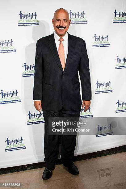 Ted Wells attends the 2016 Bedford Stuyvesant Restoration Corporation Restore Brooklyn Benefit at The Plaza Hotel on October 17, 2016 in New York...