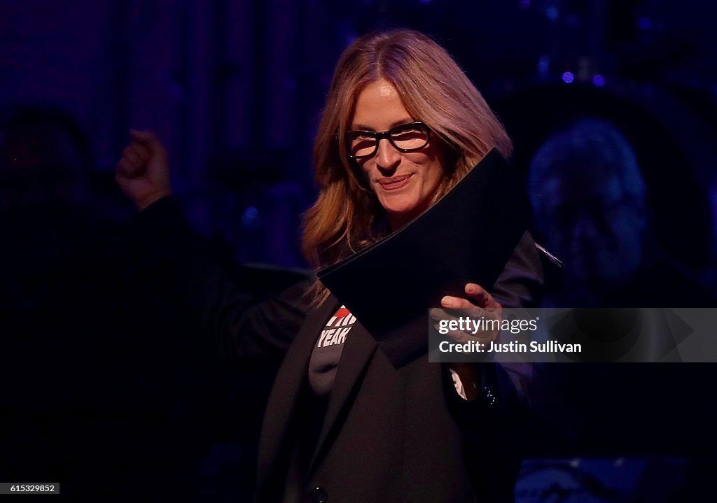 Fundraiser Event Held For Hillary Clinton's Presidential Campaign In Manhattan