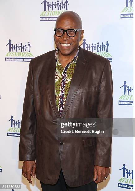 Director Walter Dallas attends the 2016 Bedford Stuyvesant Restoration Corporation Restore Brooklyn Benefit at The Plaza Hotel on October 17, 2016 in...