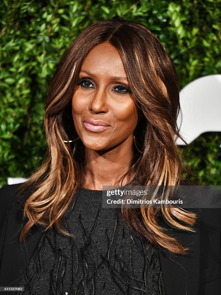 Iman attends the God's Love We Deliver Golden Heart Awards on October