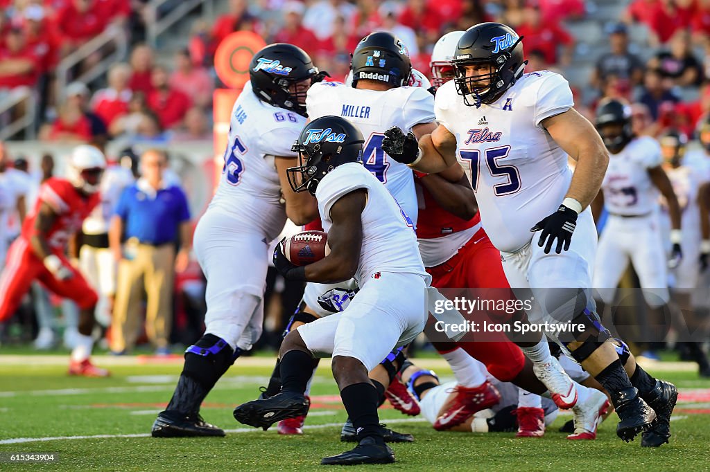 NCAA FOOTBALL: OCT 15 Tulsa at Houston