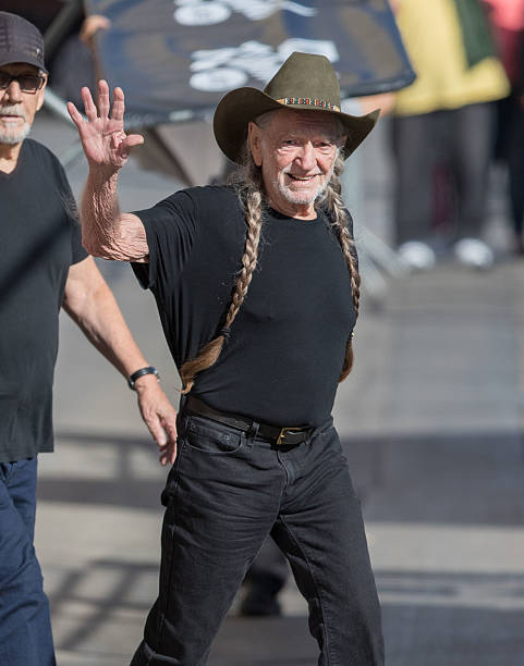 Willie Nelson is seen at 'Jimmy Kimmel Live' on October 17, 2016 in Los Angeles, California.