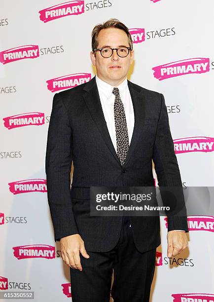 Actor Matthew Broderick attends Primary Stages 2016 Gala at 538 Park Avenue on October 17, 2016 in New York City.