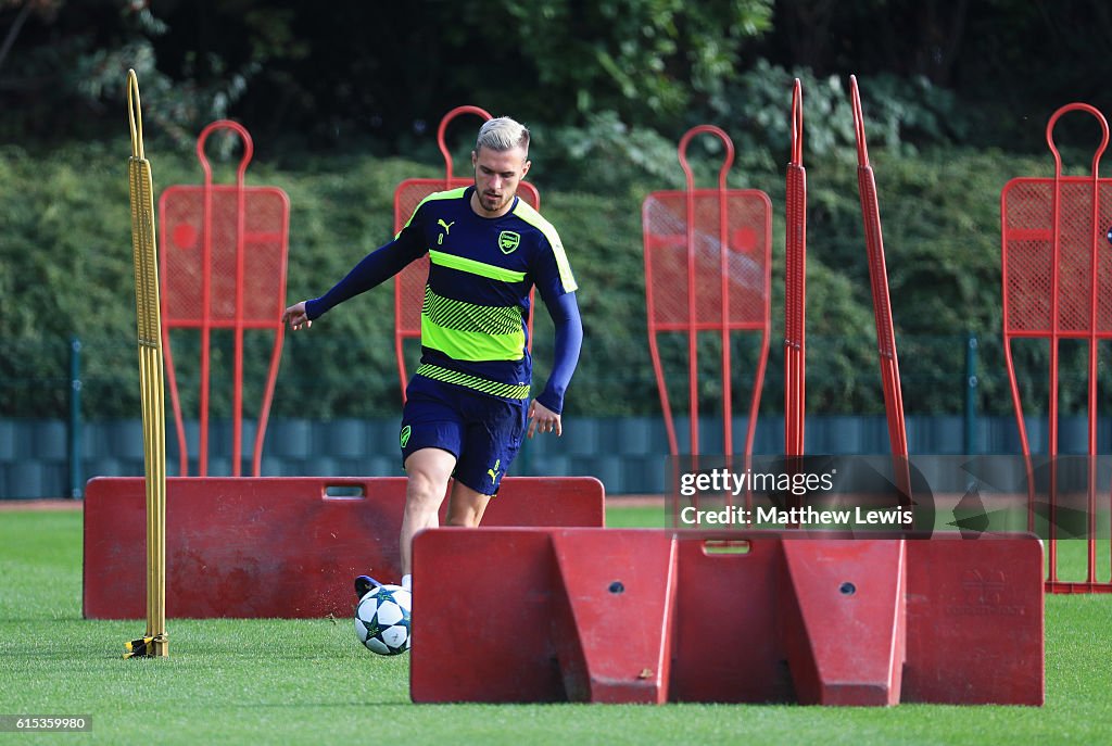 Arsenal Training Session & Press Conference