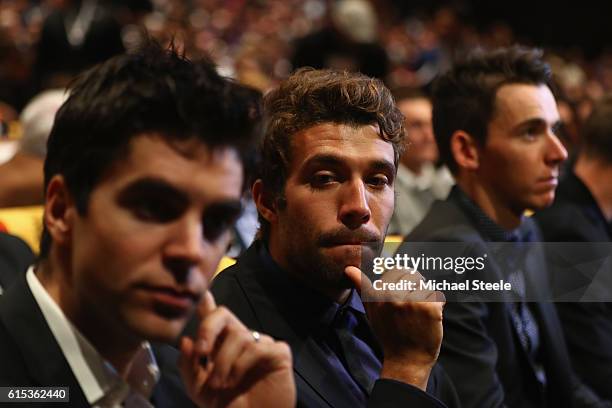 Thibaut Pinot of France and FDJ during Le Tour de France 2017 Route Announcement at the Palais des Congres on October 18, 2016 in Paris, France.