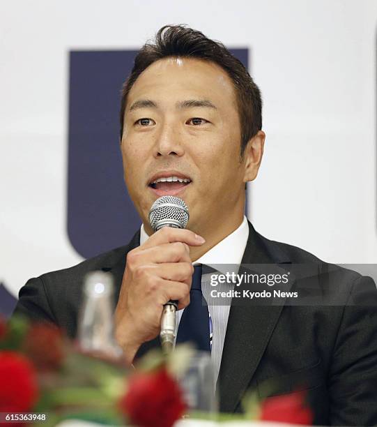 Hiroki Kuroda, a 41-year-old pitcher of Japanese Central League baseball club Hiroshima Carp who also played for the Los Angeles Dodgers and New York...