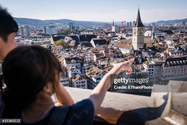 overlooking zurich - 蘇黎世 個照片及圖片檔