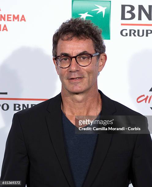 Francesco Patierno attends a photocall for 'Naples '44' during the 11th Rome Film Festival on October 18, 2016 in Rome, Italy.
