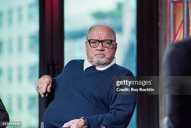 Director Paul Schrader discusses "Dog Eat Dog" during The Build Series at AOL HQ on October 18, 2016 in New York City.