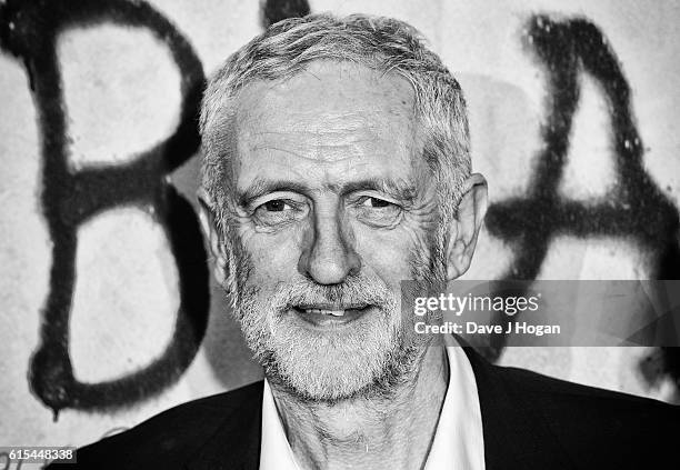 Jeremy Corbyn attends the "I, Daniel Blake" People's Premiere at Vue West End on October 18, 2016 in London, England.