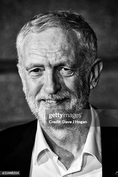 Jeremy Corbyn attends the "I, Daniel Blake" People's Premiere at Vue West End on October 18, 2016 in London, England.