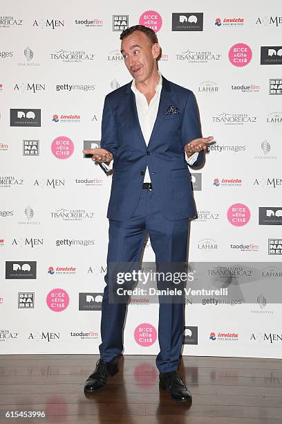 Daniele Orazi attends a dinner for 'Alice Nella Citta' during the 11th Rome Film Festival at on October 17, 2016 in Rome, Italy.