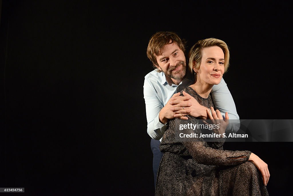 Sarah Paulson and Mark Duplass, Los Angeles Times, October 16, 2016