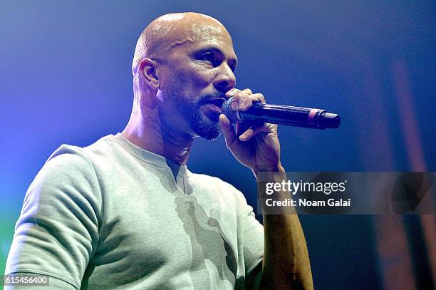 Rapper, actor Common perorms at Bing Concert during Advertising Week New York 2016 on September 28, 2016 in New York City.