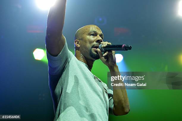 Rapper, actor Common perorms at Bing Concert during Advertising Week New York 2016 on September 28, 2016 in New York City.