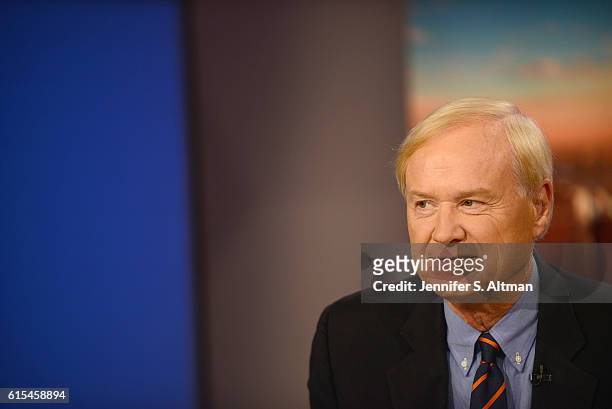 News anchor Chris Matthews is photographed for Philadelphia Inquirer on July 11, 2016 in New York City.