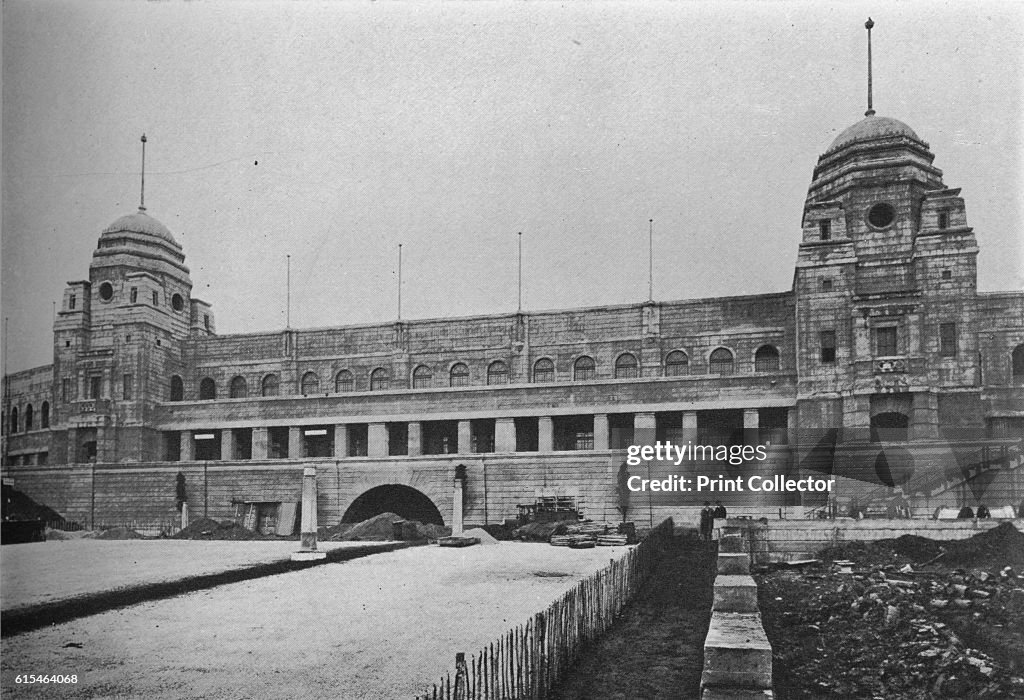 Approach To Wembley Stadium, British Empire Exhibition, London, 1924