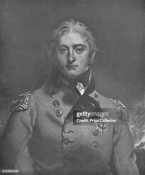 Lieut. General Sir John Moore, K.B.', c1809 . After Thomas Lawrence . General Sir John Moore commanded the British forces at the Battle of Corunna ,...