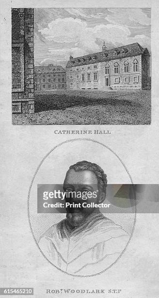 Catherine Hall, Robert Woodlark S.T.P.', 1801. Robert Woodlark was the Provost of King's College, Cambridge, and the founder of St. Catharine's...