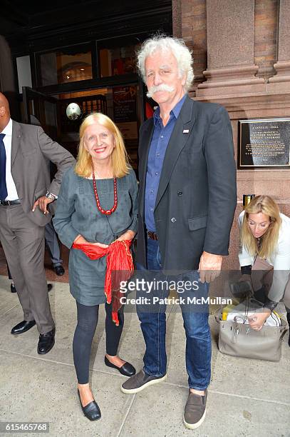 Rodica Prazo and Roland Caracostea attend The New York Times Celebration of Bill Cunningham at Carnegie Hall on October 17, 2016 in New York City.