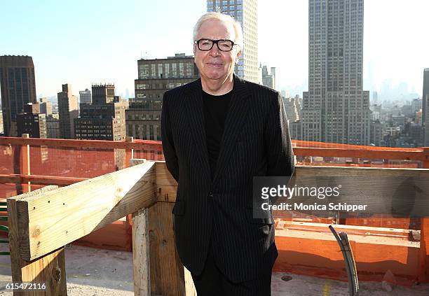 Architect David Chipperfield attends The Bryant Topping Out Event on October 18, 2016 in New York City.